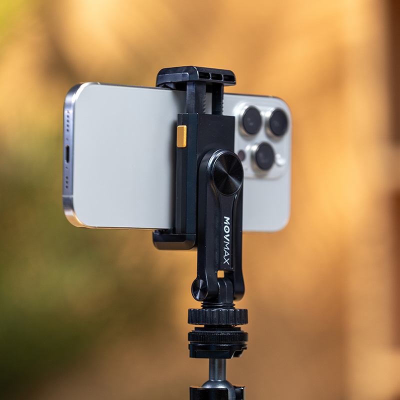 Movmax Phone Holder with Cold Shoe Mount - 6