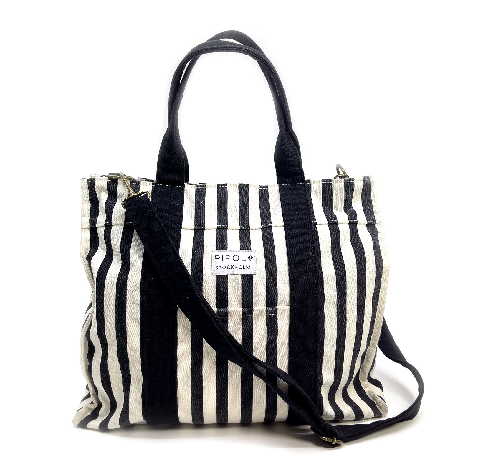 RIVE CANVAS TOTE MEDI BW