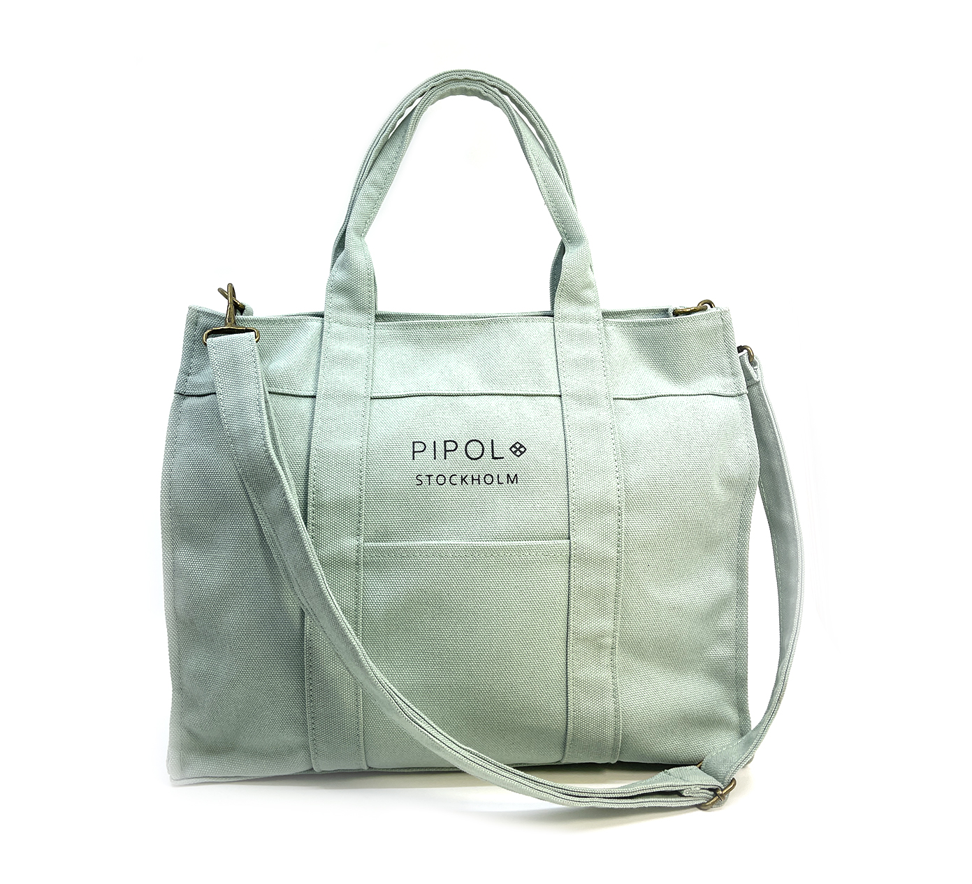 RIVE CANVAS TOTE MEDI DUSTY TURQOISE