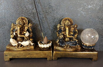 Ganesha - Hållare för klot /kula eller konrökelse.