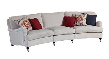 Andrew Howard 4-seater Sofa curved - Bröderna Anderssons
