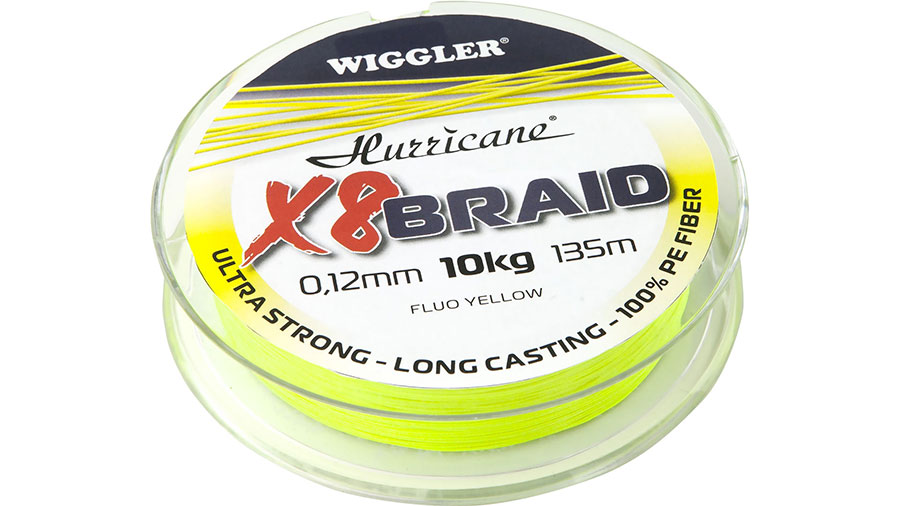 Hurricane X8 Braid Gul 135m