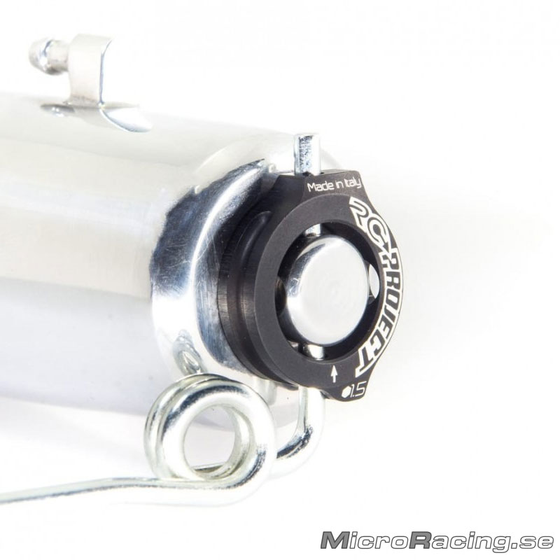 RC-PROJECT - "The Ring" Muffler Support, Black
