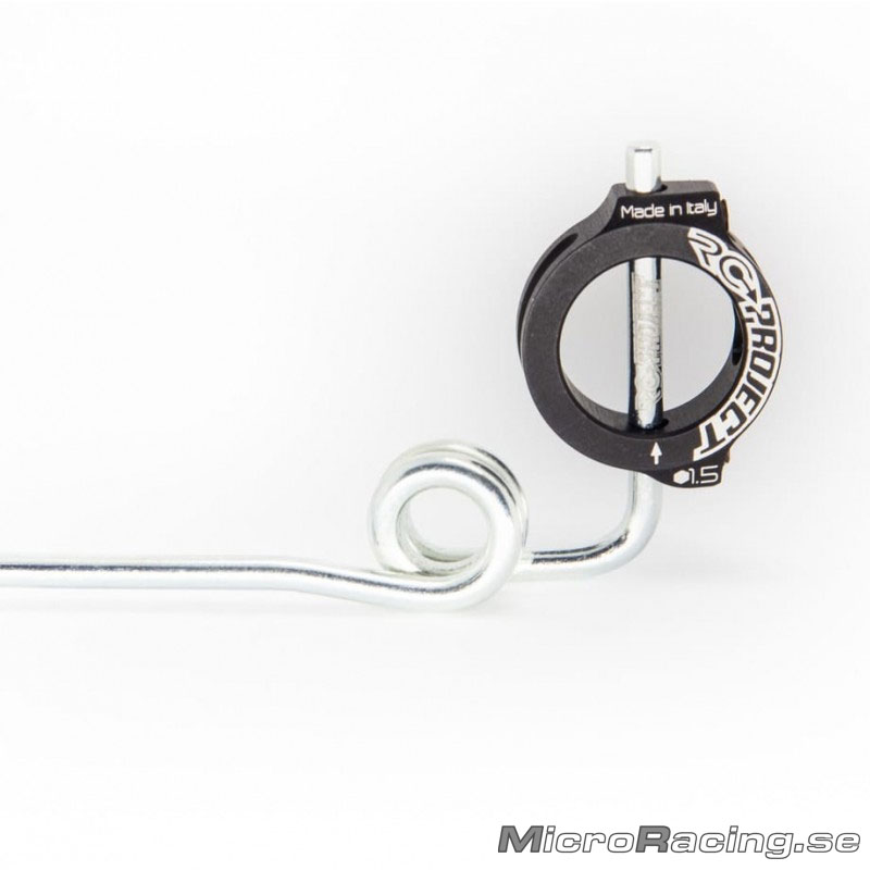 RC-PROJECT - "The Ring" Muffler Support, Black - 3