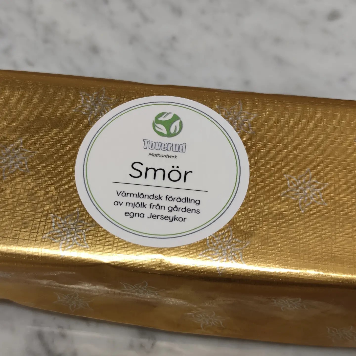 Smör Jersey A2 86% 1kg - Toverud Mathantverk