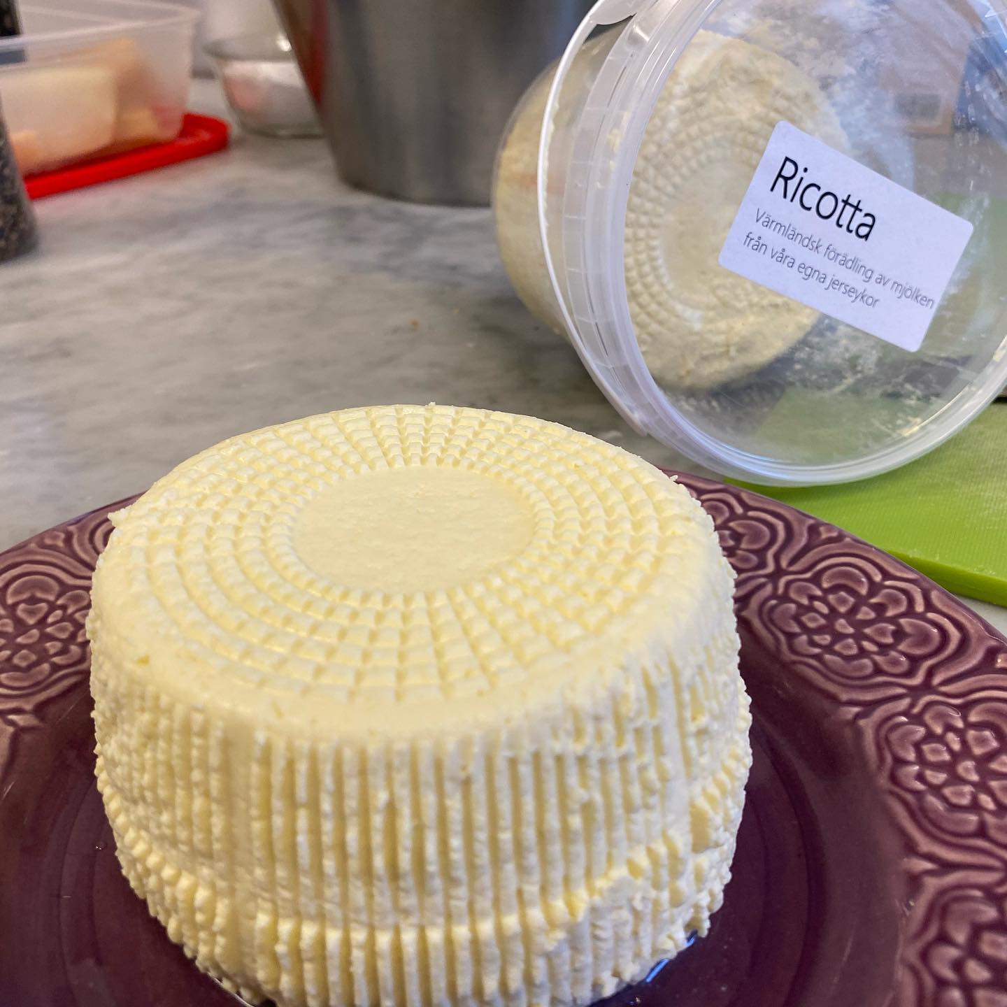 Ricotta Jersey A2 ca 300g - Toverud Mathantverk