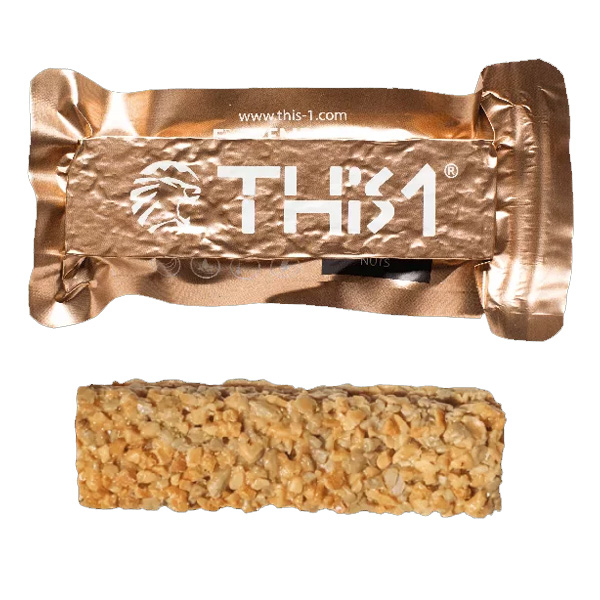 This-1 | Energy Bar | Peanut 40g | Lång Hållbarhet | 40g