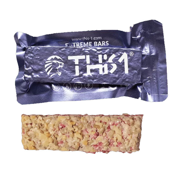 This-1 | Energy Bar | Blackcurrant 40g | Lång Hållbarhet | 40g