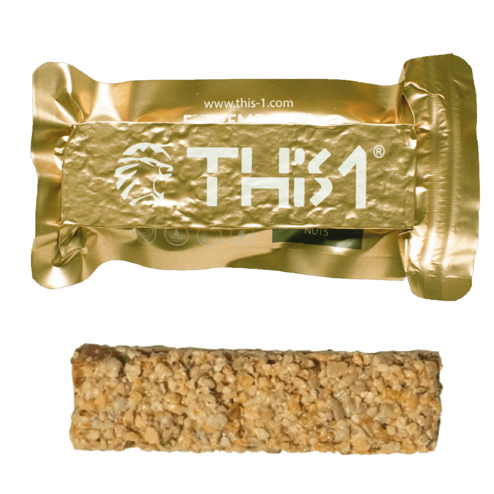 This-1 | Energy Bar | Ginger Lemon 40g | Lång Hållbarhet | 40g