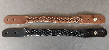 Flätat Läderarmband - Justerbart 