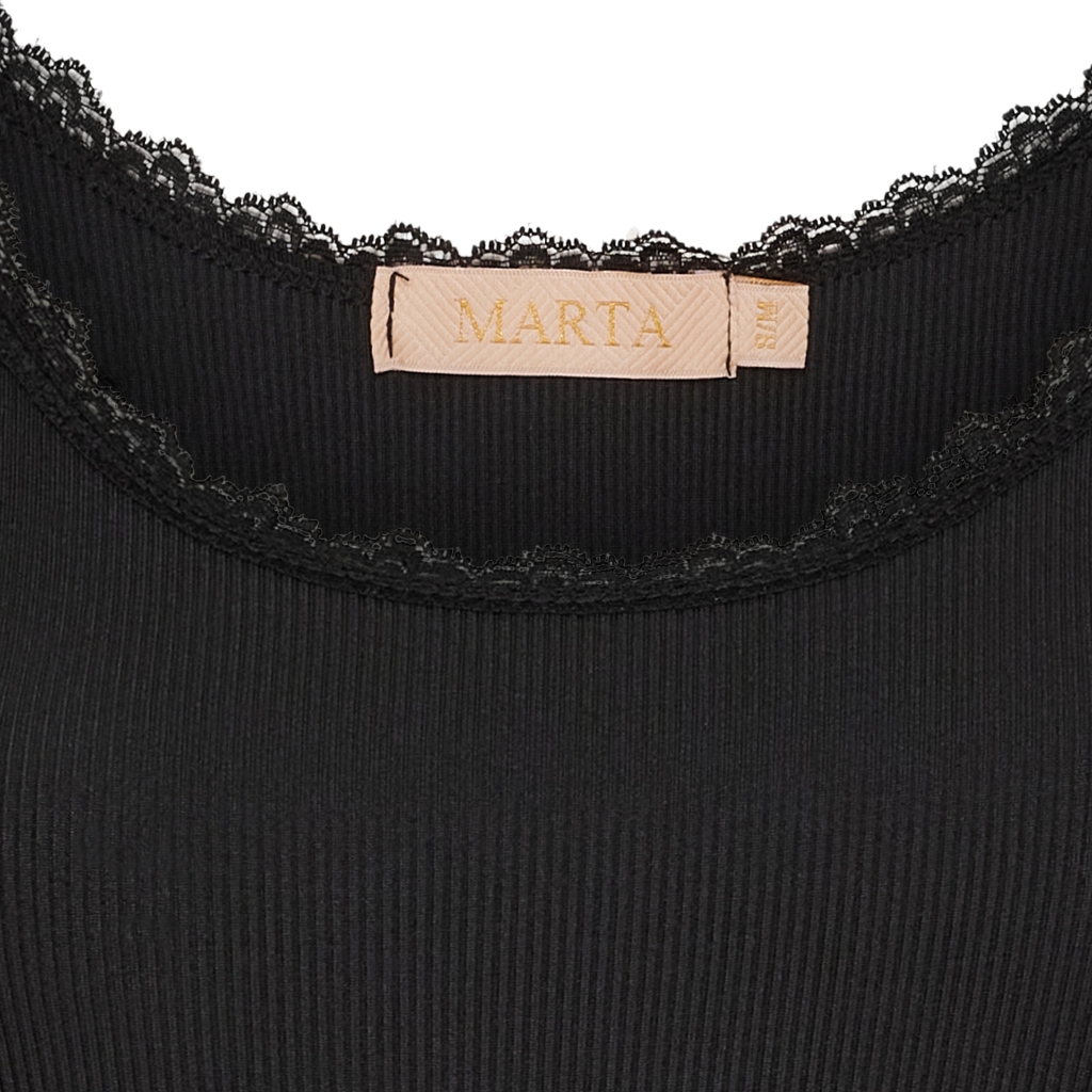 Noelle top-black - 3
