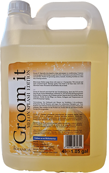 Botaniqa Shampoo, Groom It MELON, 4 liter