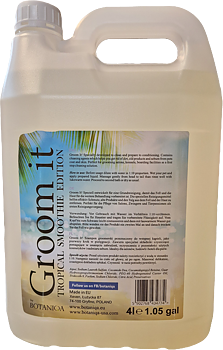 Botaniqa Shampoo, Groom It TROPICAL, 4 liter