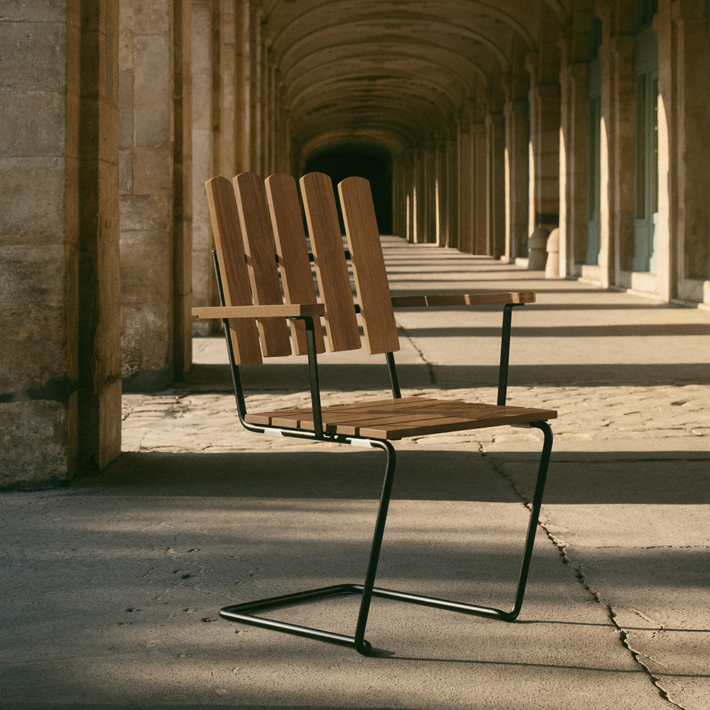 Armchair A2 oak / black - Grythyttans stålmöbler - 2