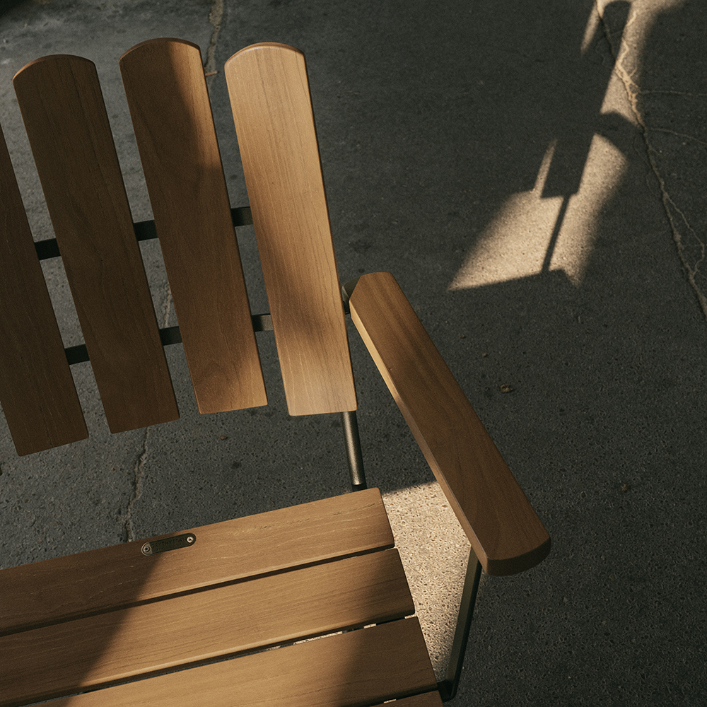 Armchair A2 oak / black - Grythyttans stålmöbler - 5