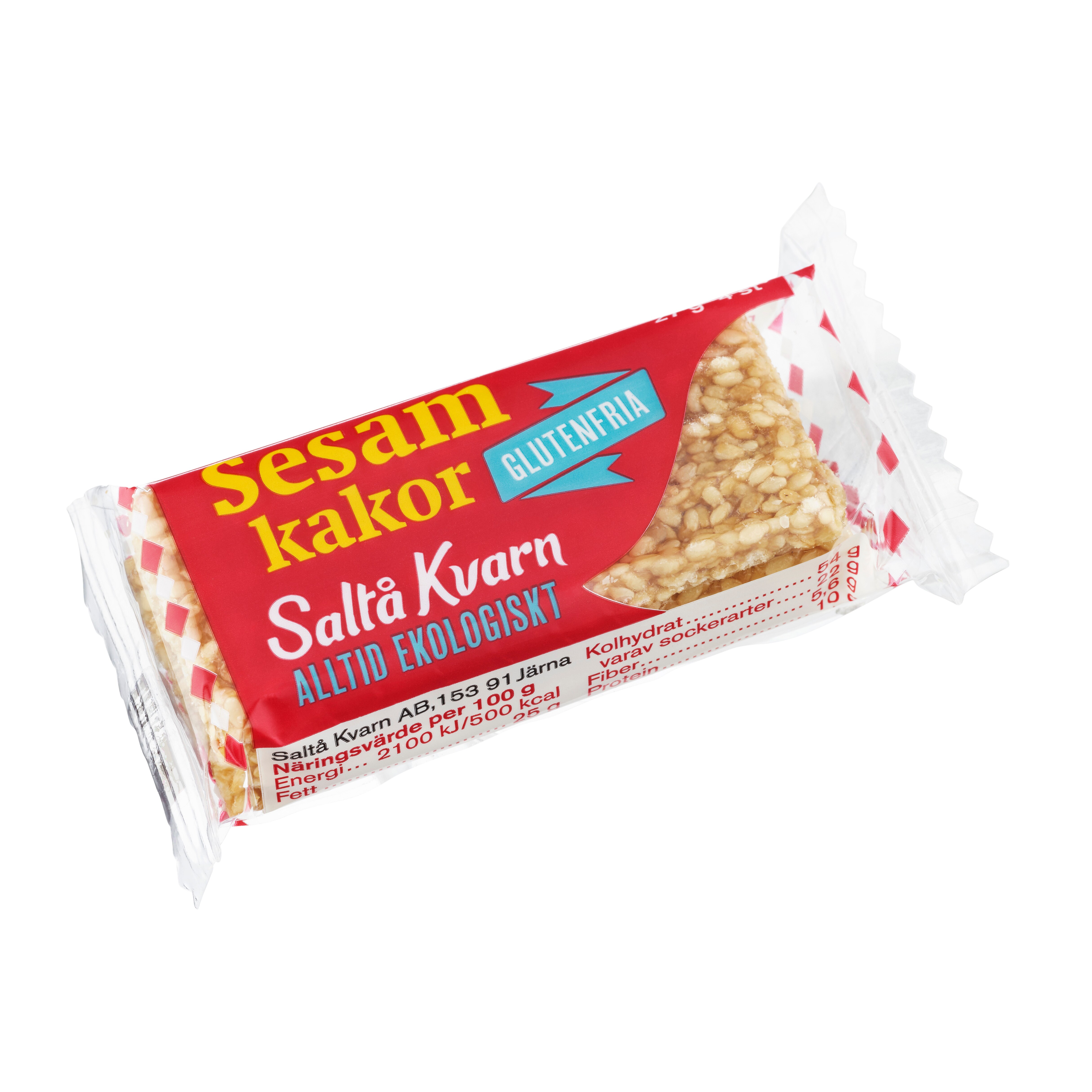 Sesamkakor 27g Saltå Kvarn
