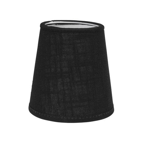 Lampskärm / Svart / Dia:12cm