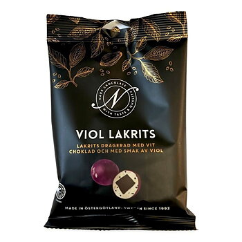 Viol lakrits - Narr Chocolate