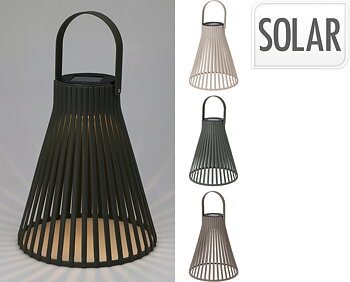 Solcellslykta 24cm