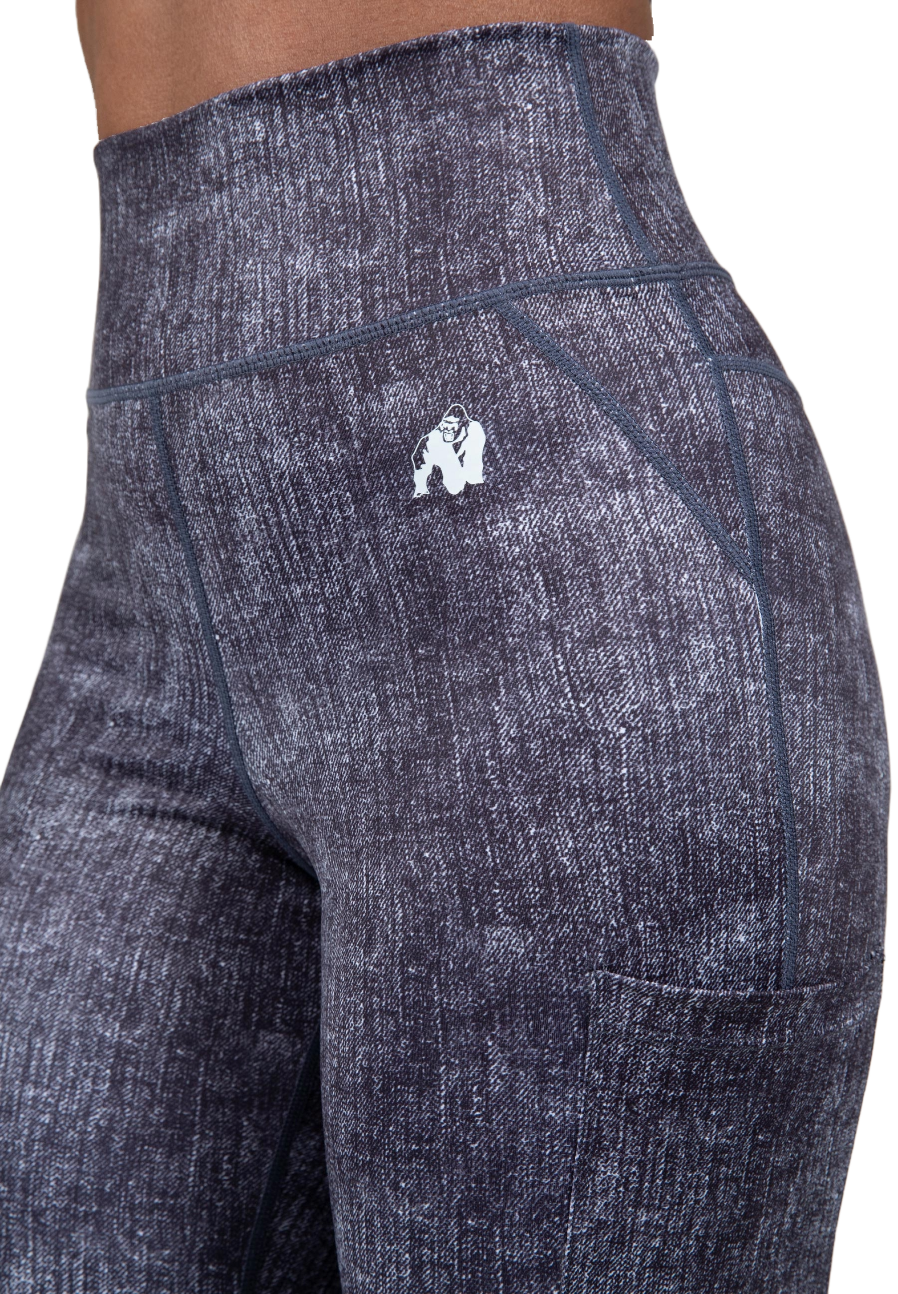 Camilla Leggings, blue denim - 8