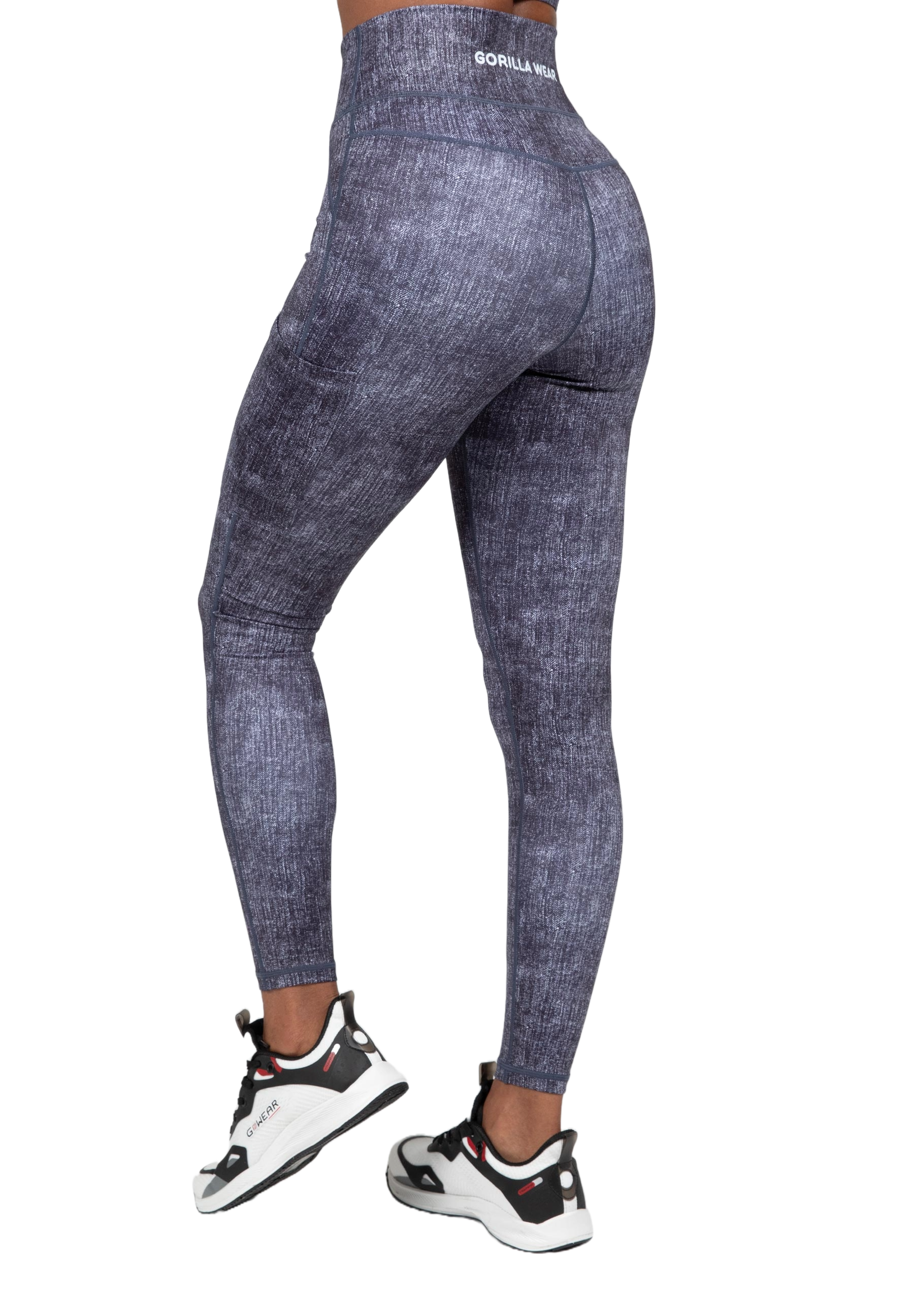 Camilla Leggings, blue denim - 2