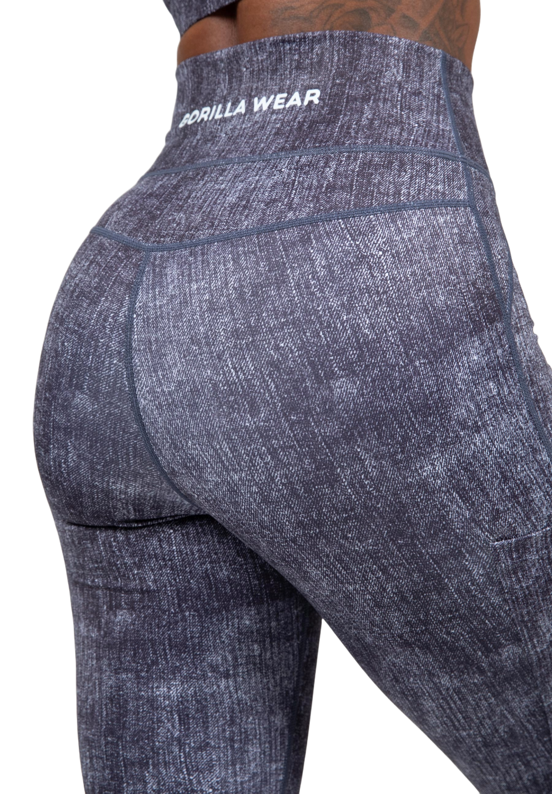 Camilla Leggings, blue denim - 6