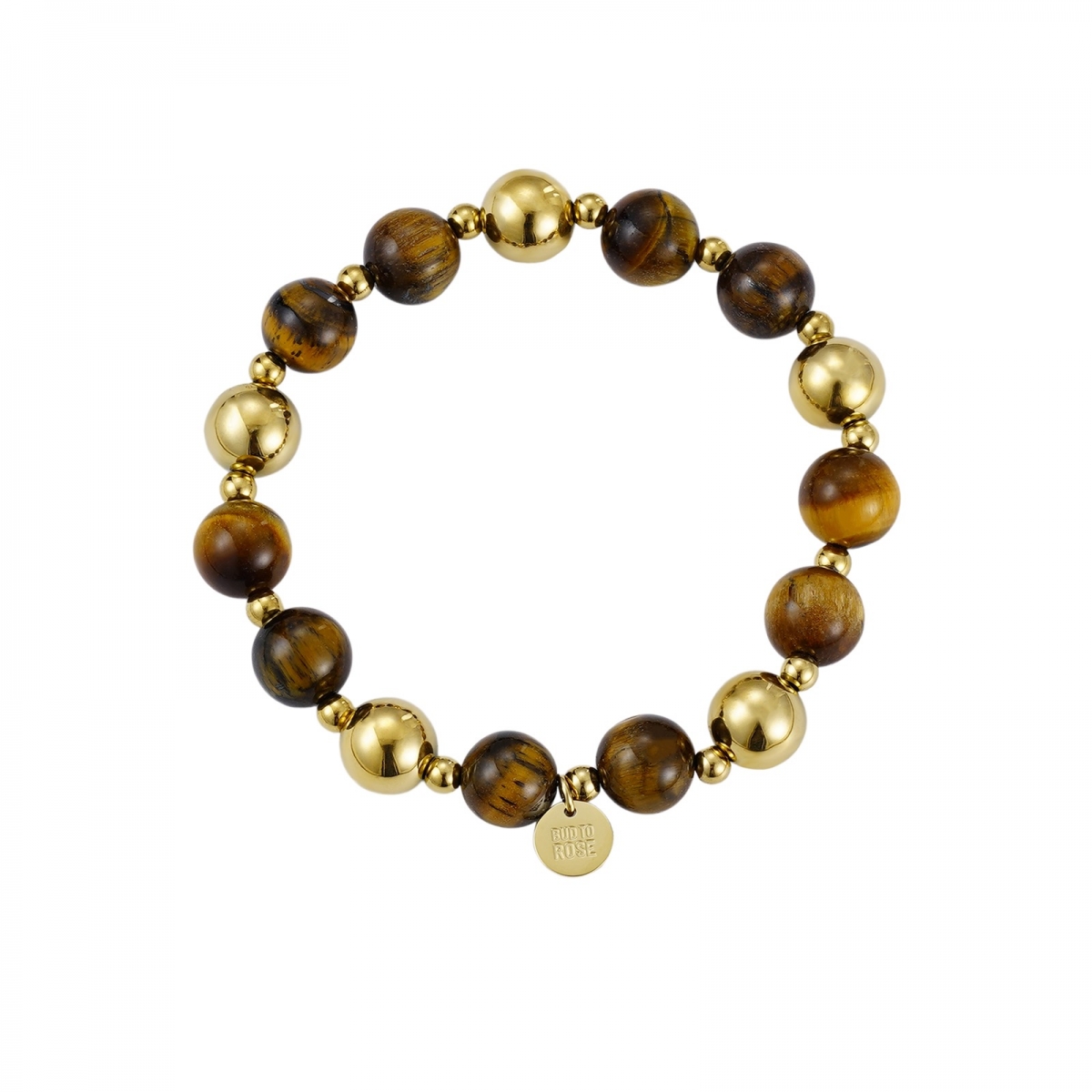 Kelly Bracelet Brown Tiger Eye/Gold