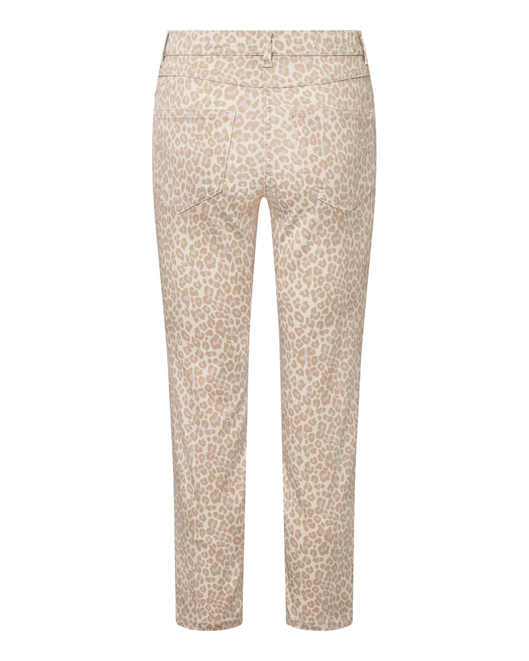 Mirakelbyxa Hannah regular kort leomönstrad beige - 5