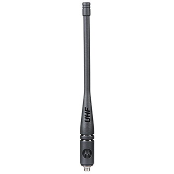 Motorola UHF/GPS Wideband Slim Whip Antenna 400-527 MHz, MX connector