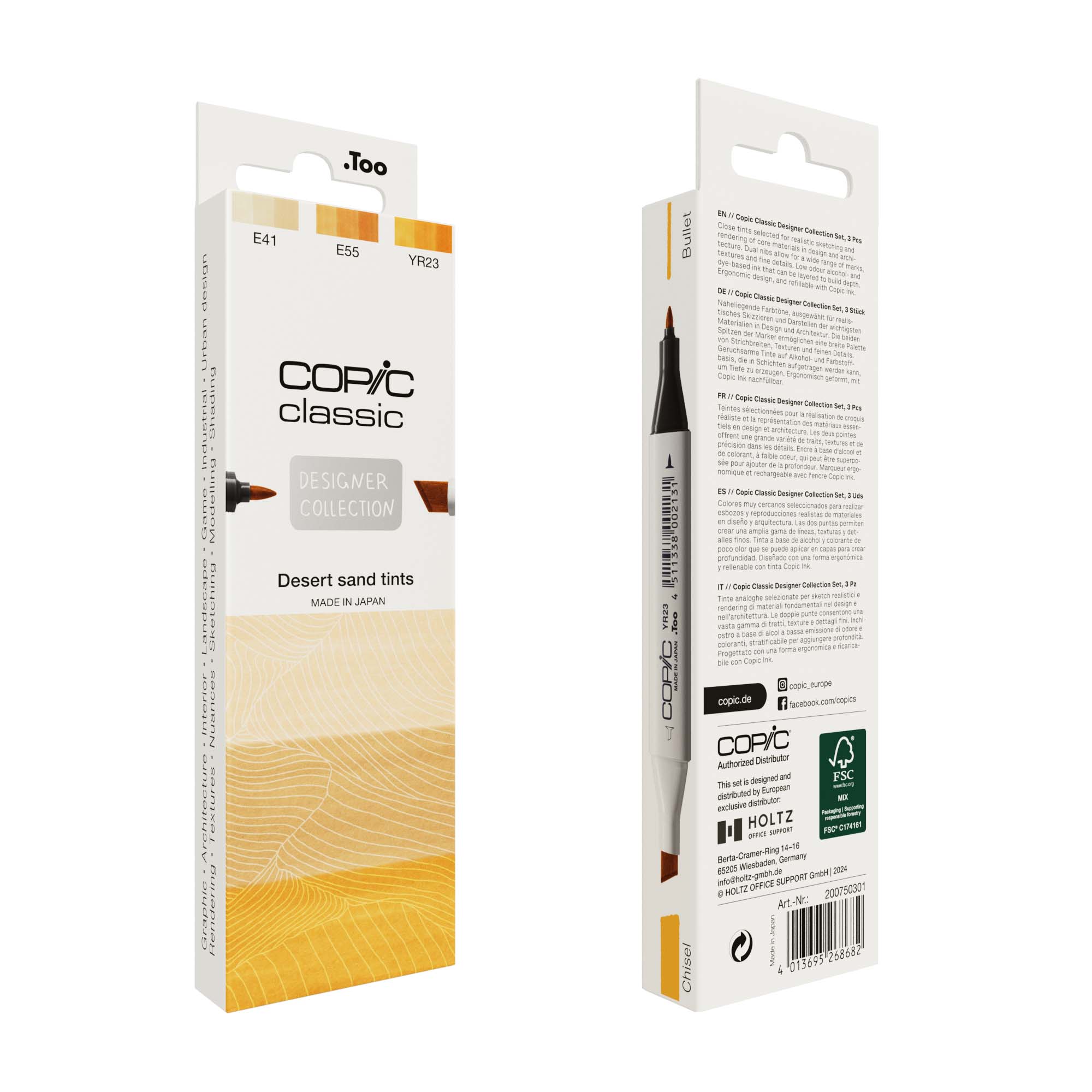 Copic Classic Set 3, Desert sand - 3