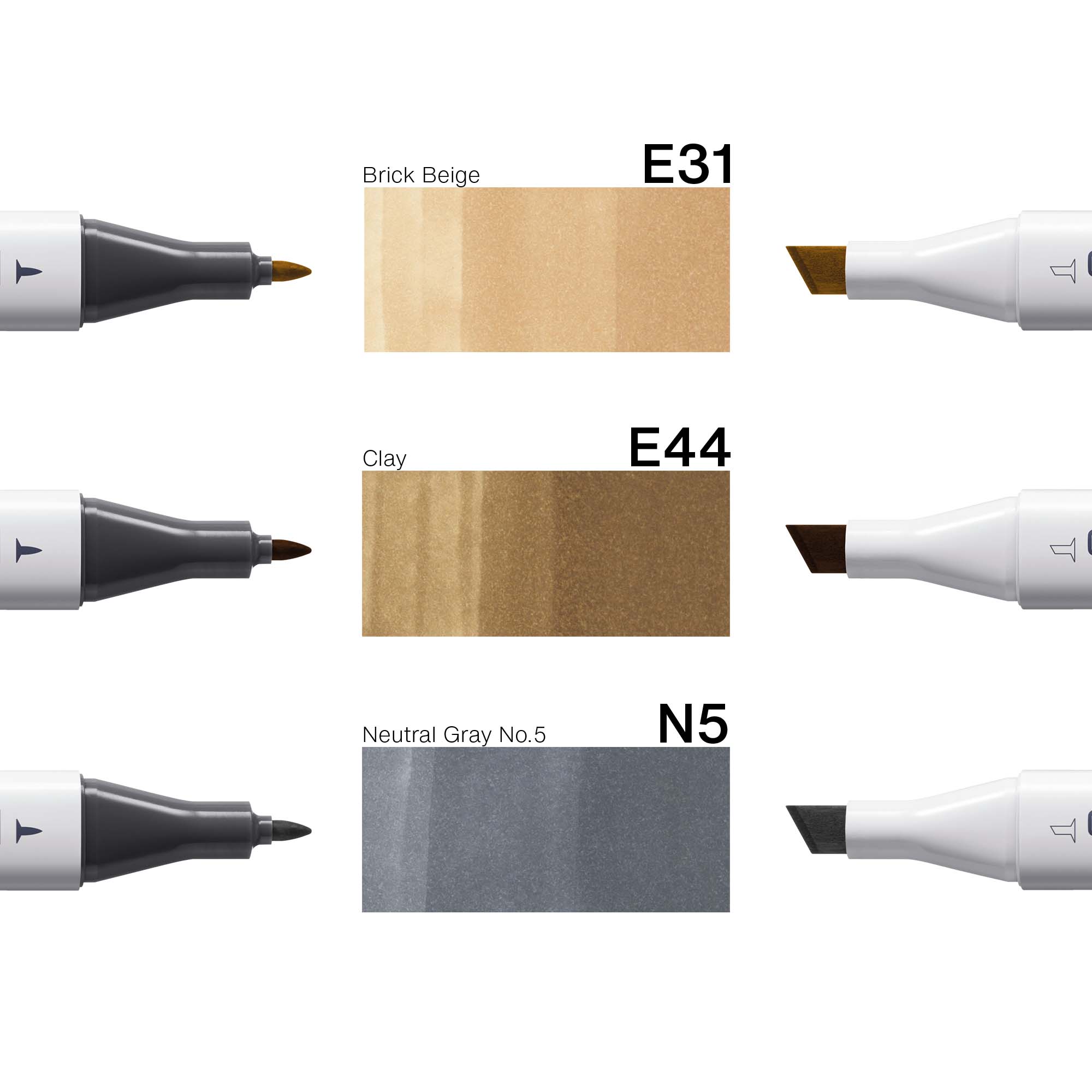 Copic Classic Set 3, Natural stone - 4