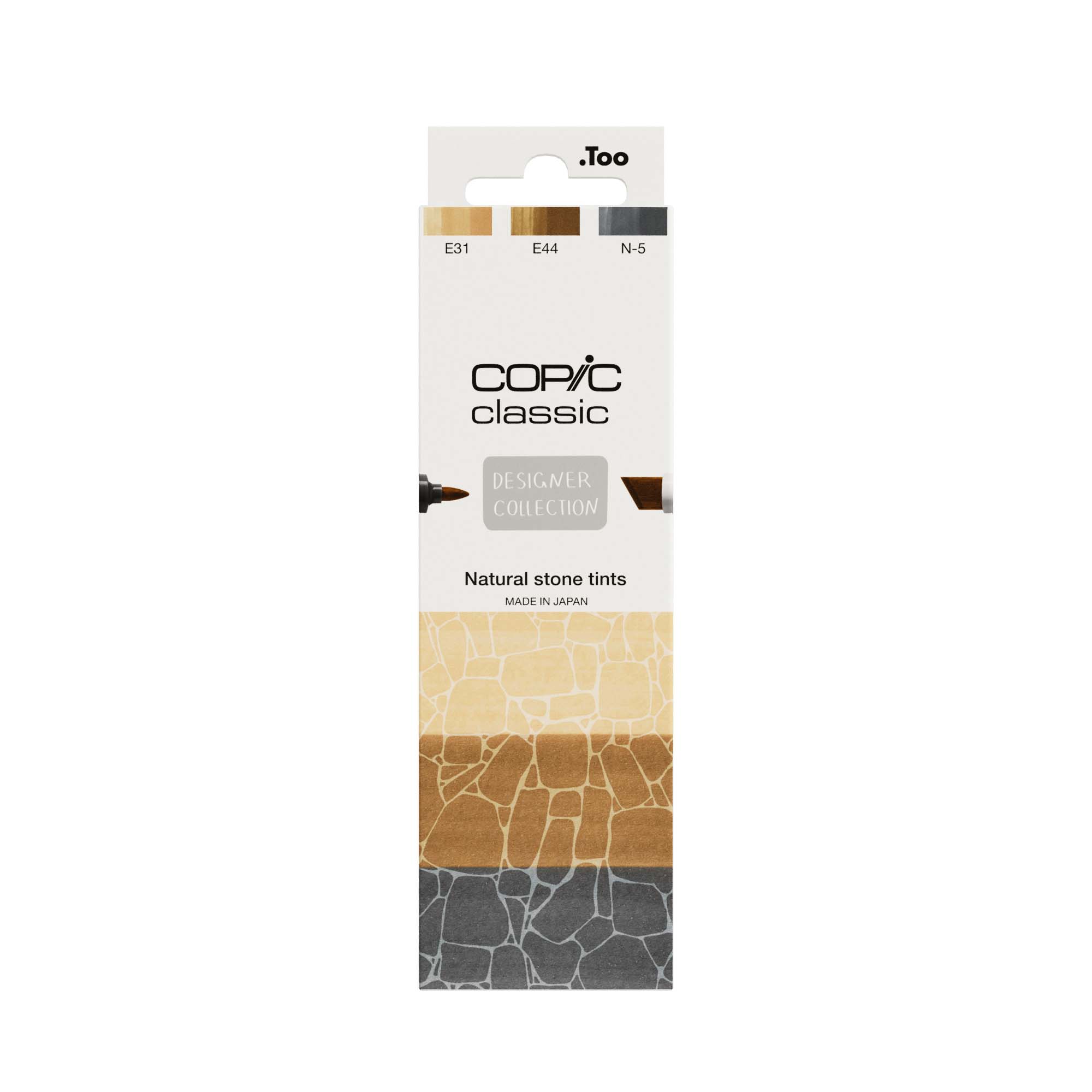 Copic Classic Set 3, Natural stone