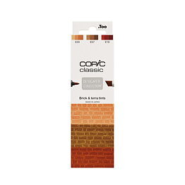 Copic Classic Set 3, Brick & terra 