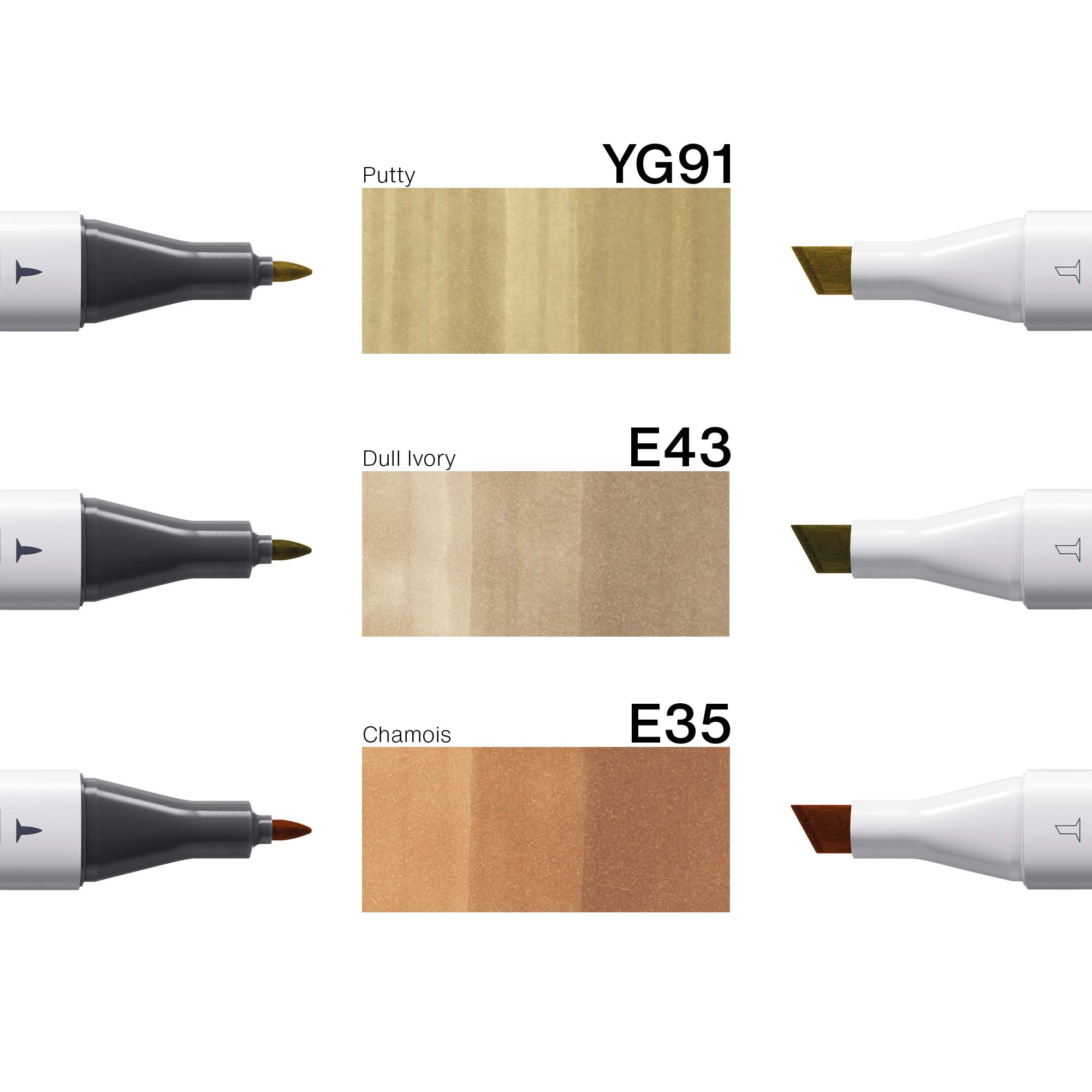 Copic Classic Set 3, Pale wood - 3