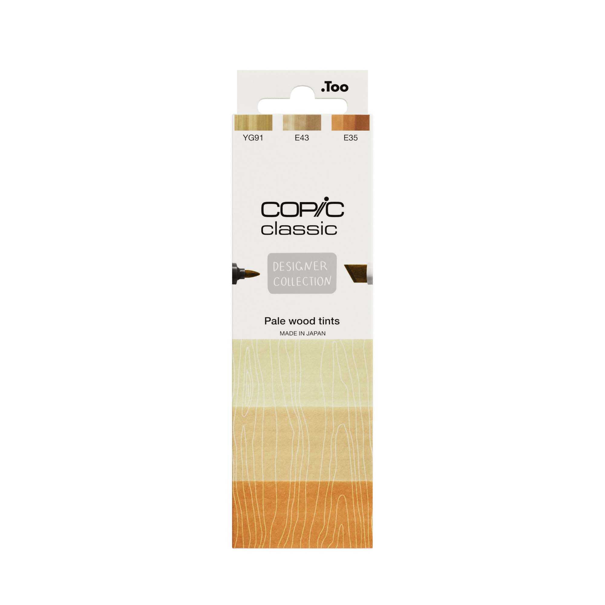 Copic Classic Set 3, Pale wood