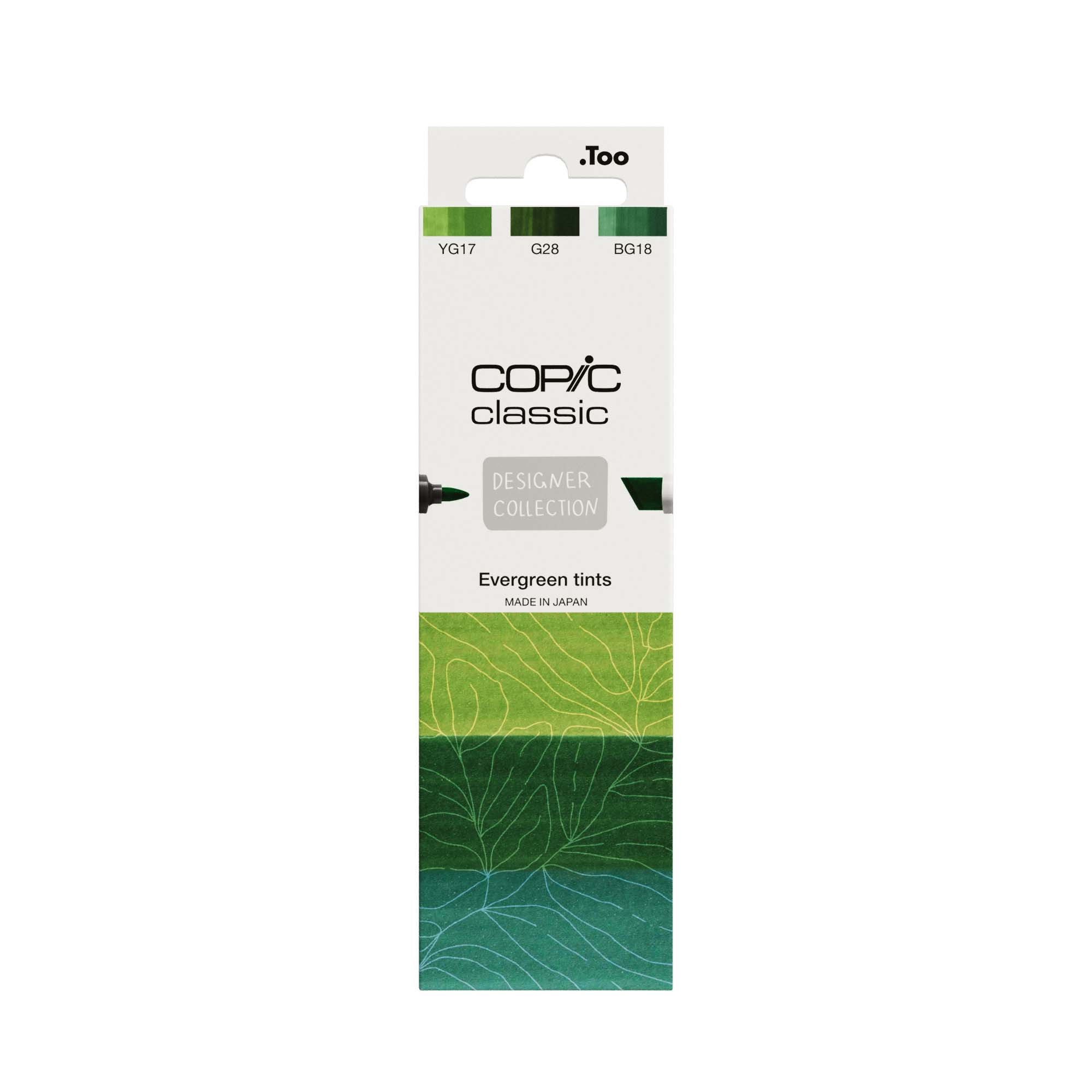 Copic Classic Set 3, Evergreen