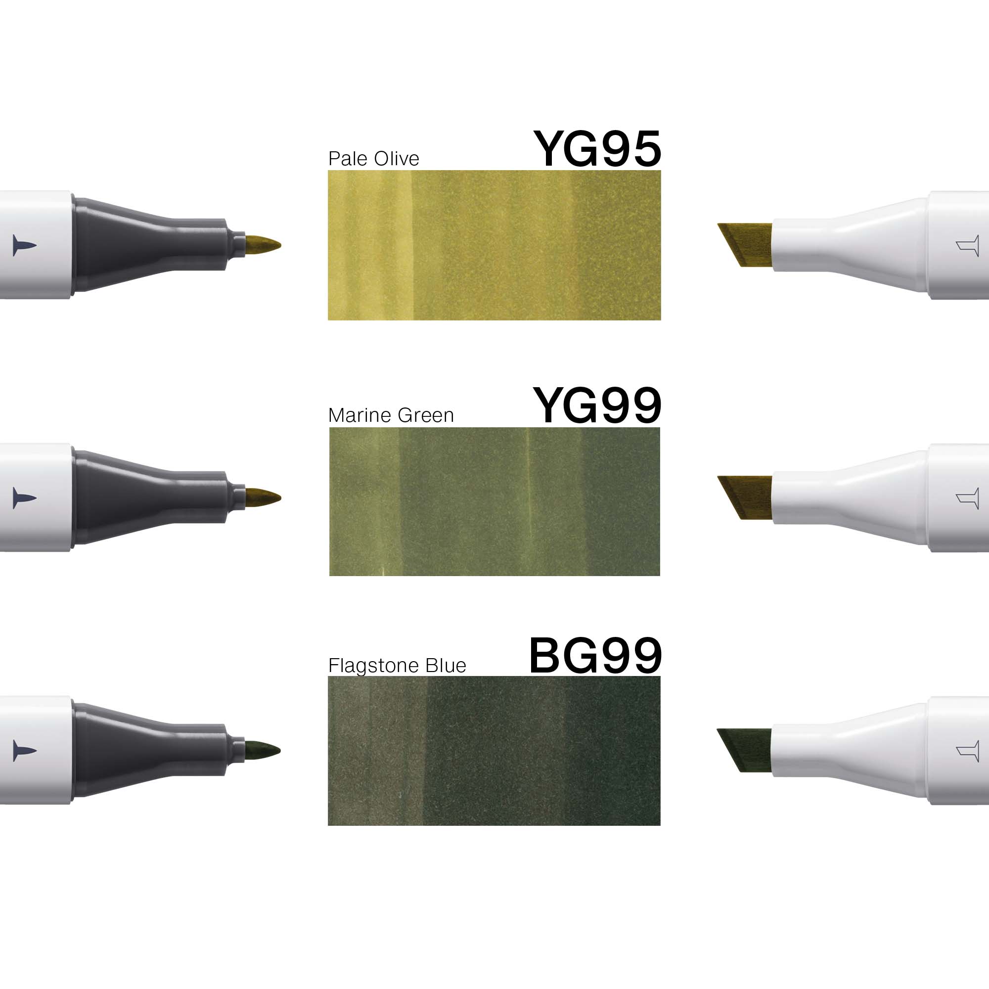 Copic Classic Set 3, Deep forest - 2