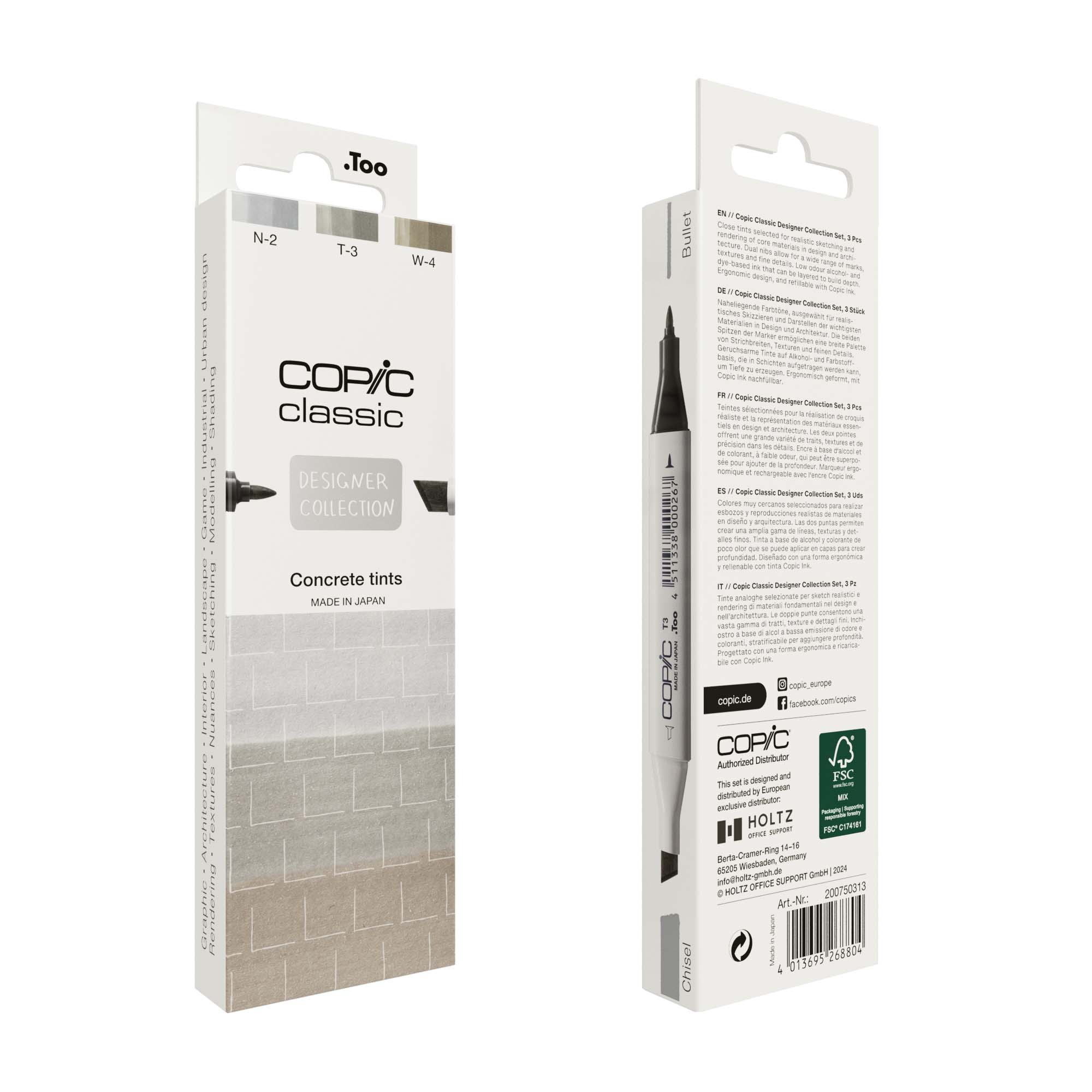 Copic Classic Set 3, Concrete - 2