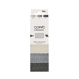 Copic Classic Set 3, Deep volume tints