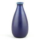 Triller Tobo (1950s) Unique Blue Vase 7 cm