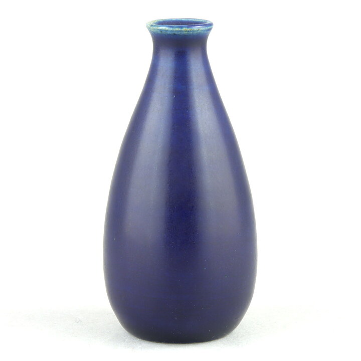 Triller Tobo (1950s) Unique Blue Vase 7 cm