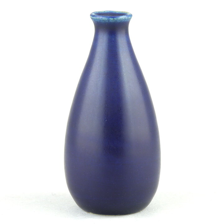 Triller Tobo (1950s) Unique Blue Vase 7 cm
