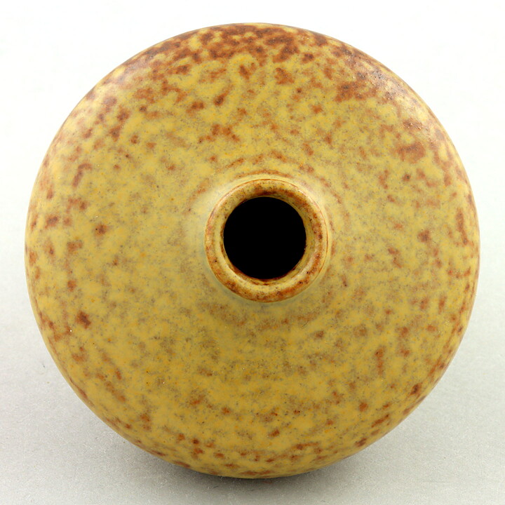 Triller Tobo (1930s) Unique Brown Vase 6/3 cm