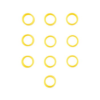Motorola Antenna ID Band, 10 pk (Yellow)