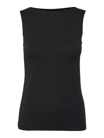Vero Moda - Panda Linne Svart