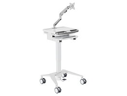 M Medical Cart Basic incl. monitor gas lift arm