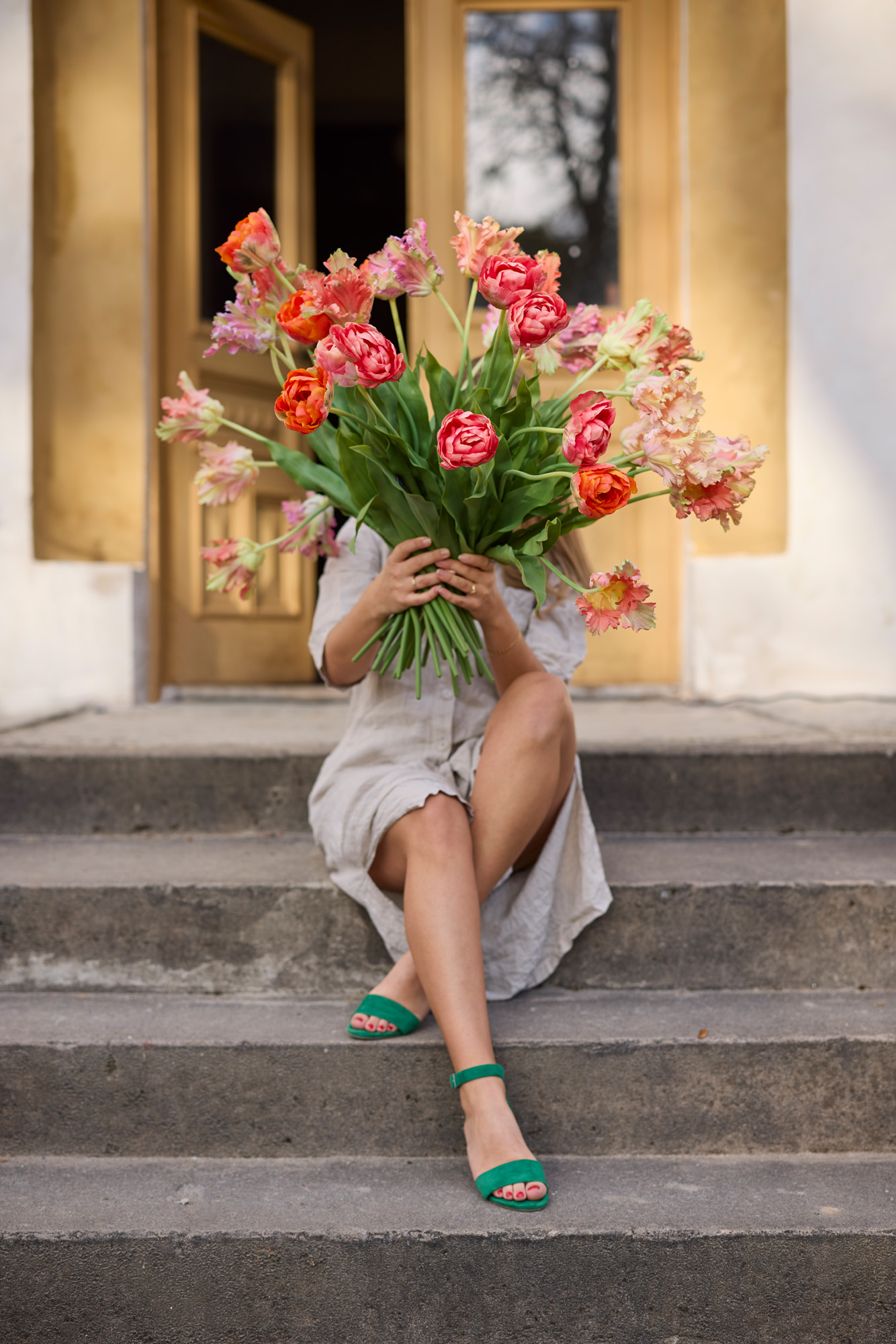 Tulpan - Rosa - 67 cm  - 4