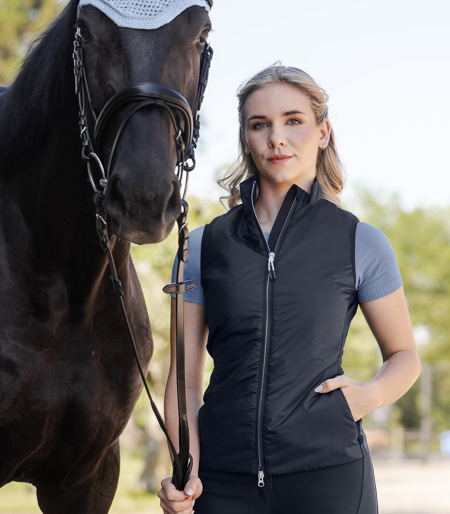 ELT Palma Windbreaker Vest - Deepblue - 4
