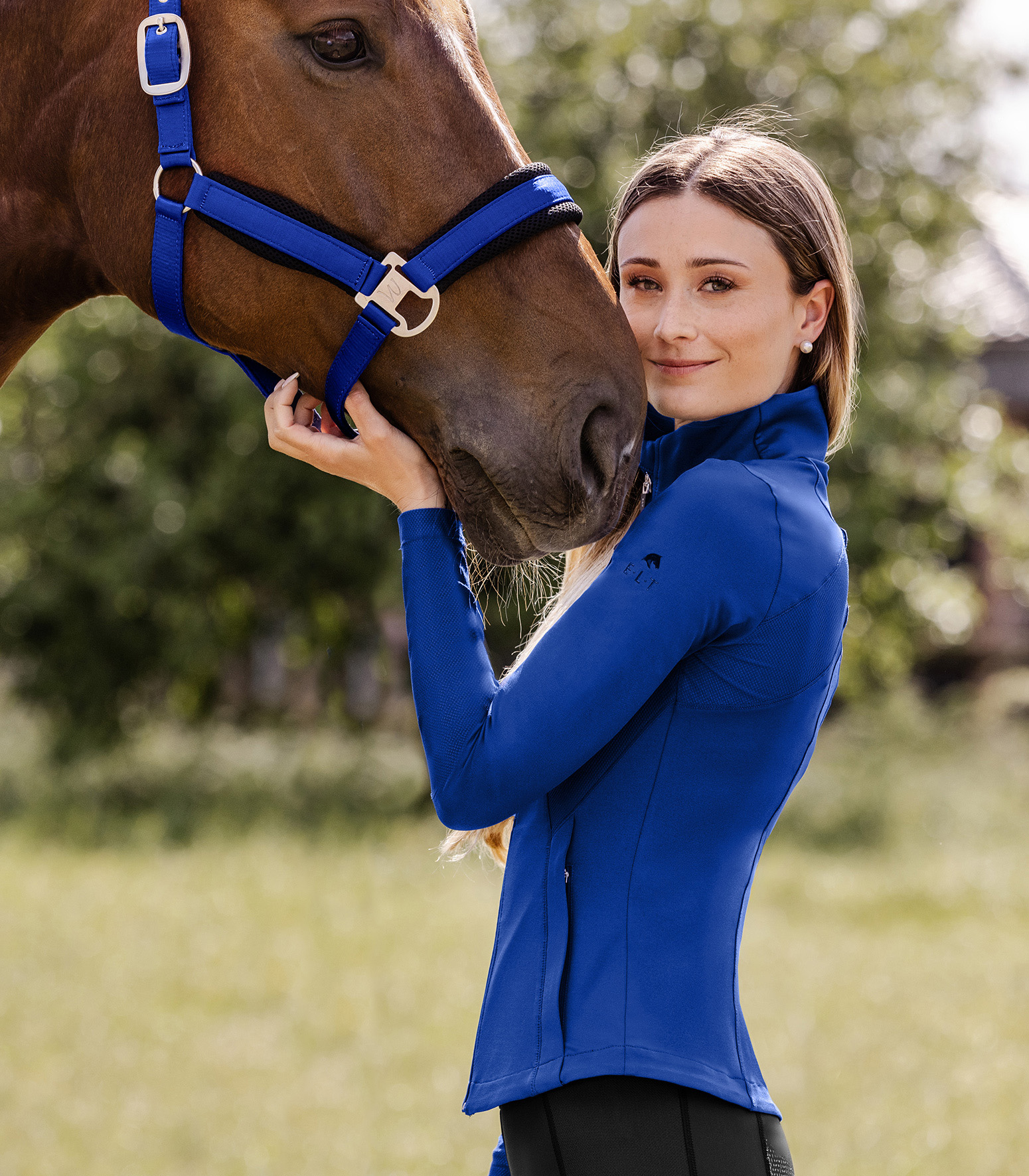 ELT Padua Powerstretch Träningsjacka - Saphire Blue - 4