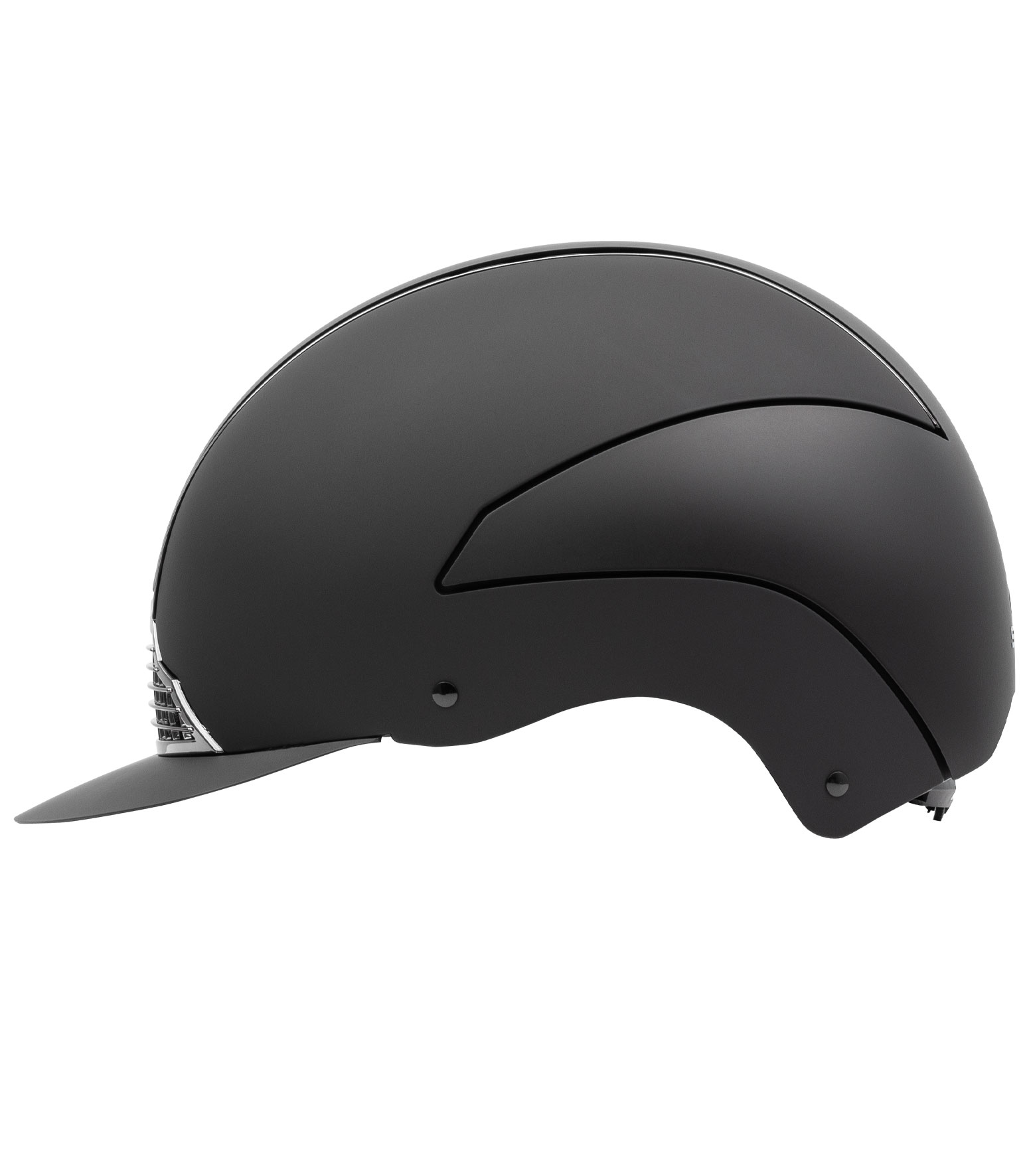 SWING H24 chrome riding helmet - Black mat - 3